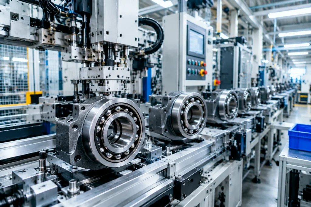 Equipment manufacturer assembly line